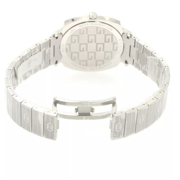 GUCCI Grip watch 157.4/YA157401 Date white Dial Quartz Men's Watch - Picture 3 of 12